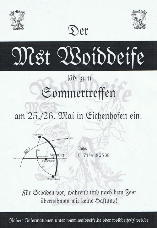 Woiddeife Sommerfest 25/26.05.2012
